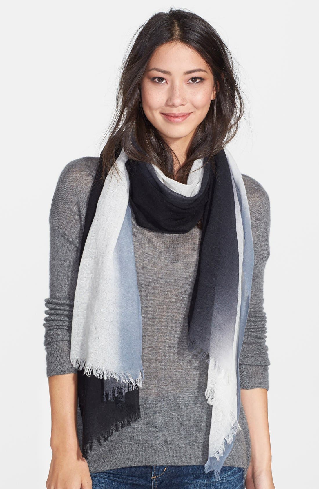 Nordstrom Dip Dye Wool Scarf Nordstrom