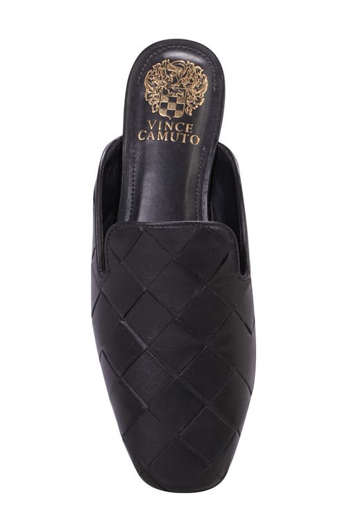 Shop Vince Camuto Bindi Woven Mule In Black