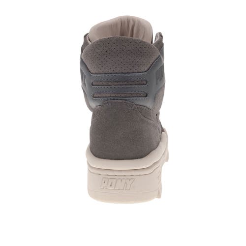 Pony M-110 Lux Sneakers In Grey/off White