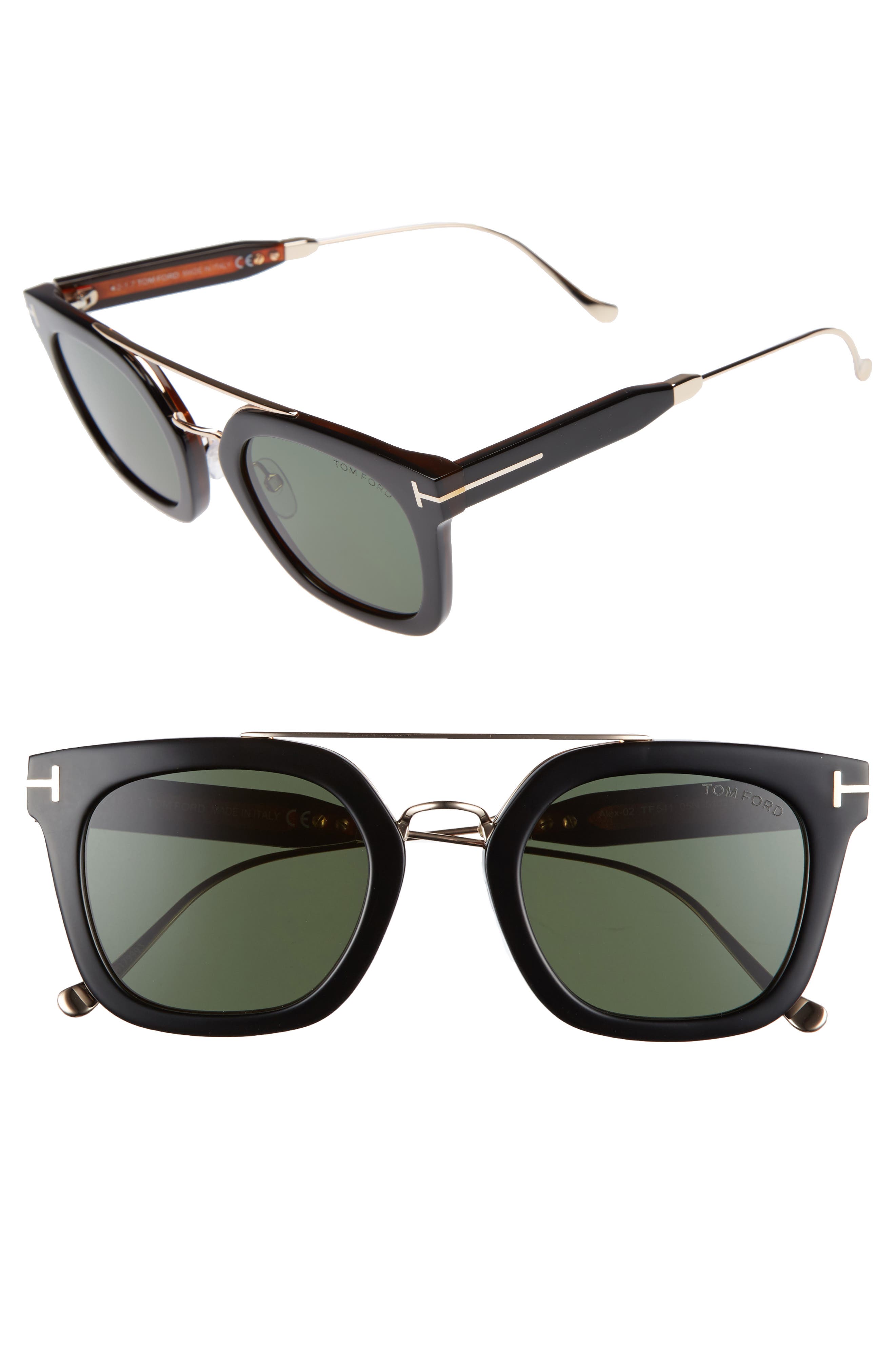 tom ford 51mm square sunglasses