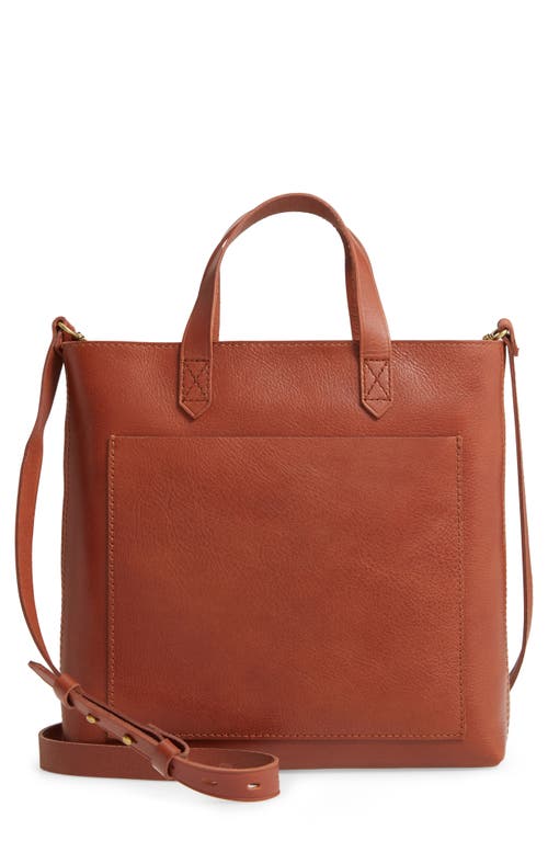 Madewell The Small Transport Crossbody Bag in English Saddle at Nordstrom