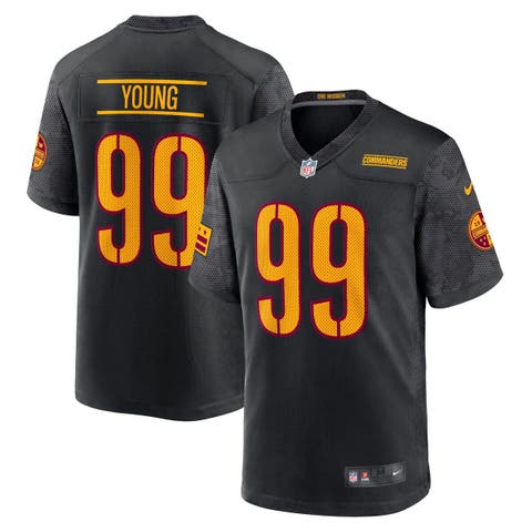 Youth Nike Chase Young Black Washington Commanders Game Jersey