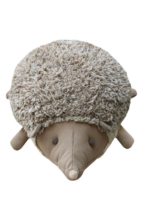 Lorena Canals Hedgehog Floor Cushion in Natural Light Brown at Nordstrom