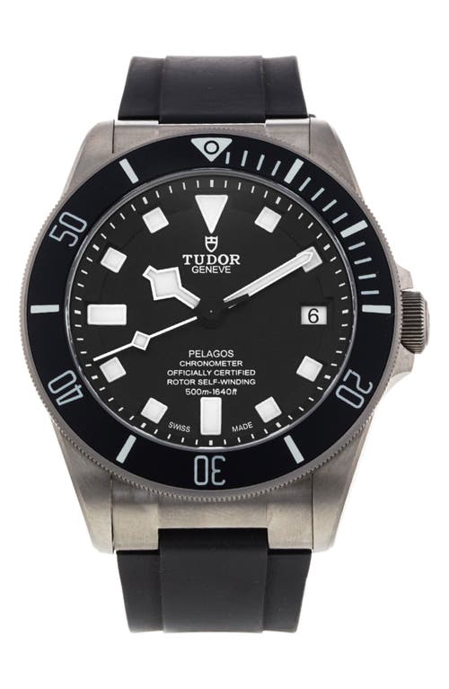 Tudor Preowned 2019 Pelagos Automatic Rubber Strap Watch