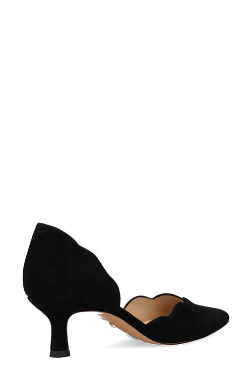Pelle Moda Women's Keala Heeled Sandals In Black Kid Suede In Black