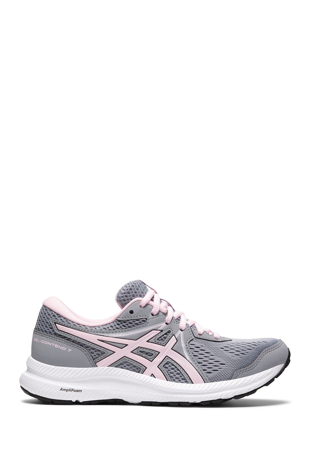 Asics Women's Gel-contend 7 Running Sneakers From Finish Line In  Grey/pink/white | ModeSens