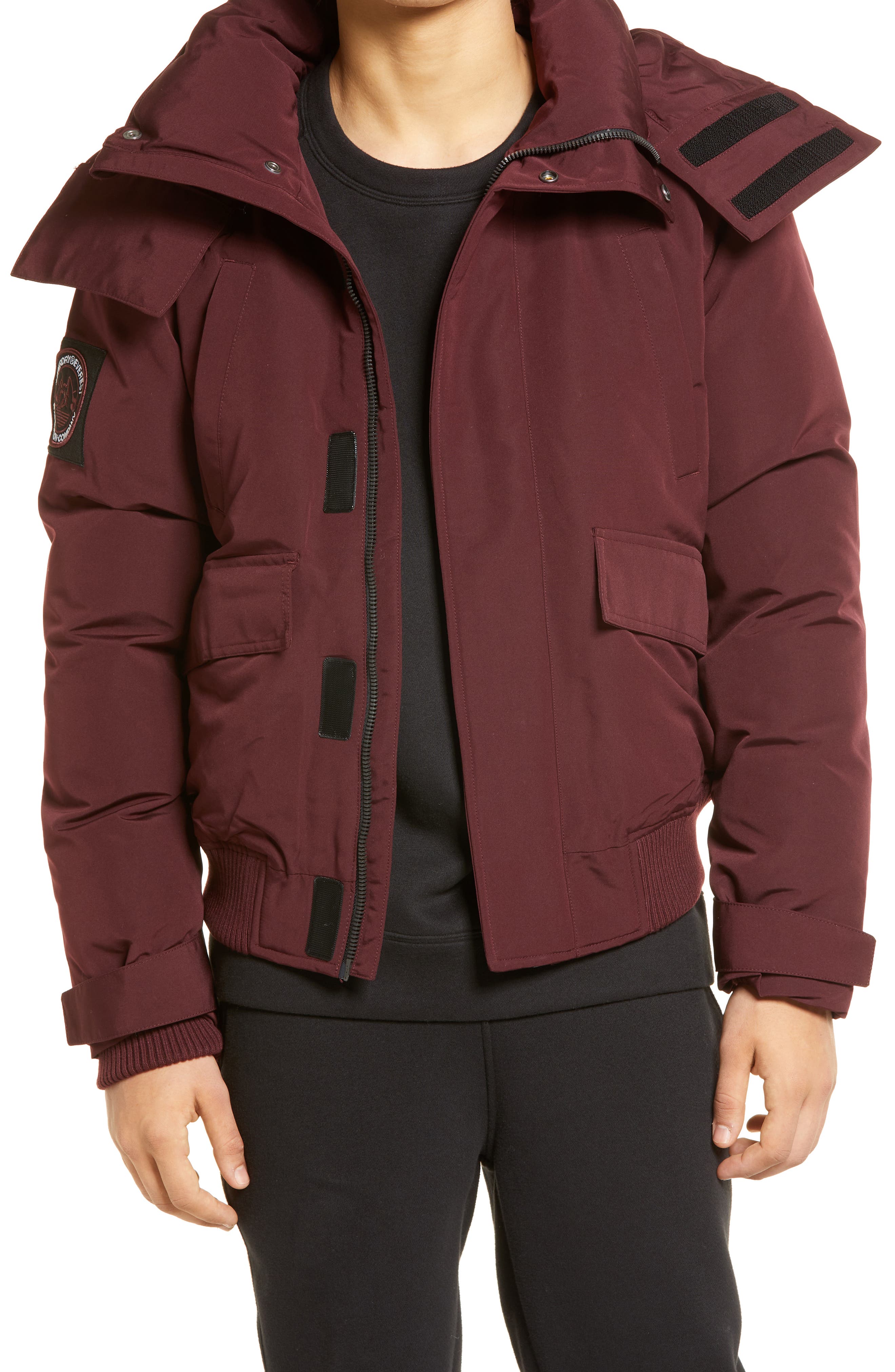 mens superdry windcheater coat