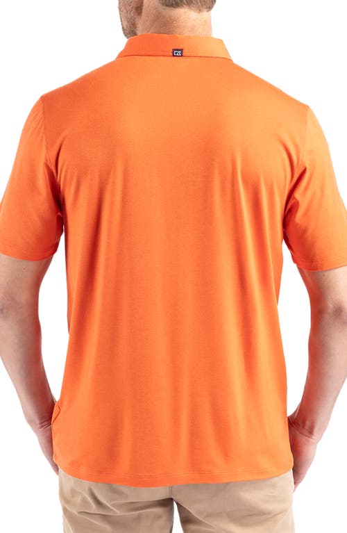 Shop Cutter & Buck Comfort Performance Jersey Polo In College Orange