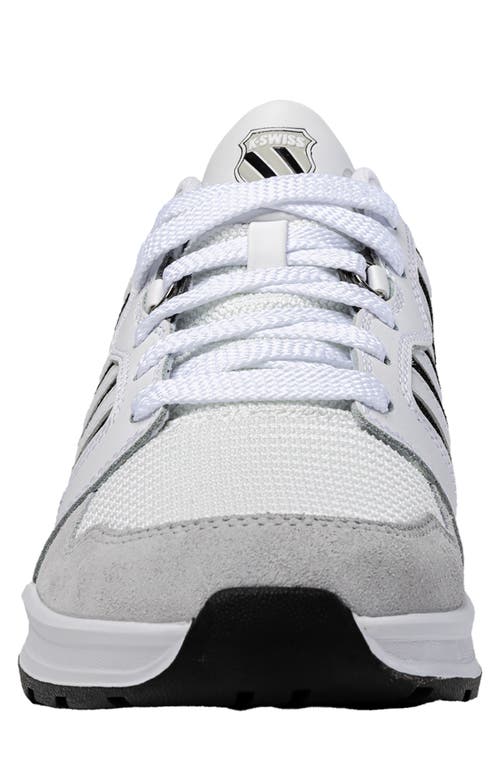 Shop K-swiss Rival Trainer Sneaker In White/black/lunar Rock
