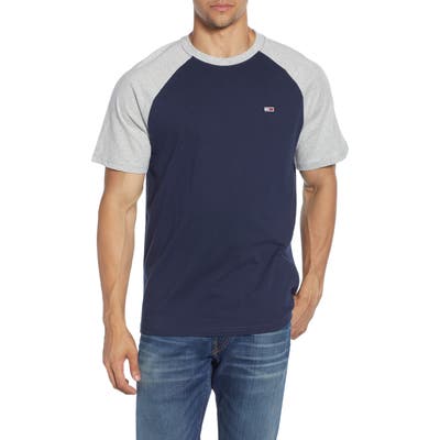 Tommy Jeans Tjm Colorblock Raglan T-Shirt, White