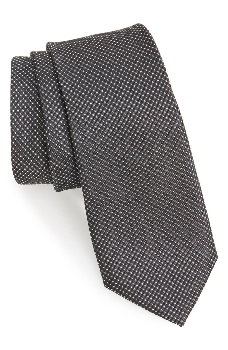1901 'Theo Micro' Geometric Pattern Silk Tie | Nordstrom