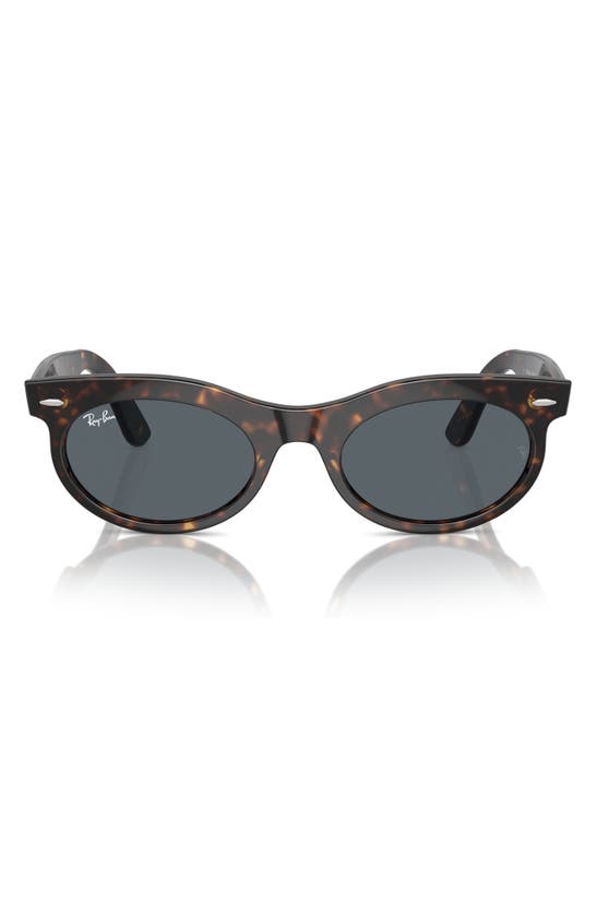 Shop Ray Ban Ray-ban Wayfarer 50mm Oval Sunglasses In Havana