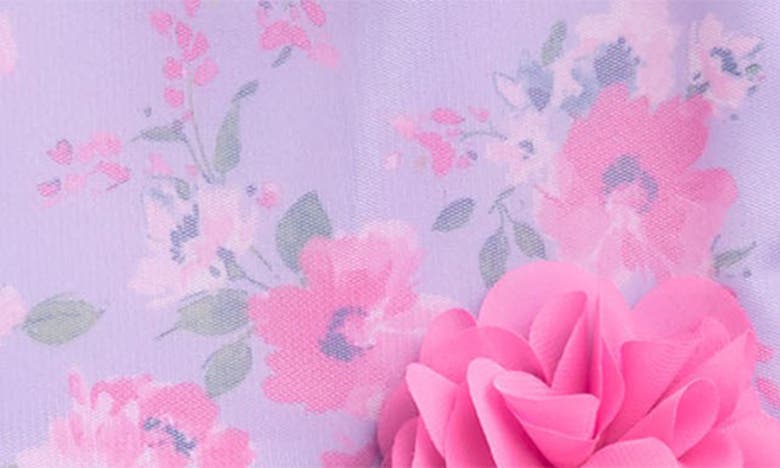 Shop Jessica Simpson Kids' Rosette Dress In Lavender
