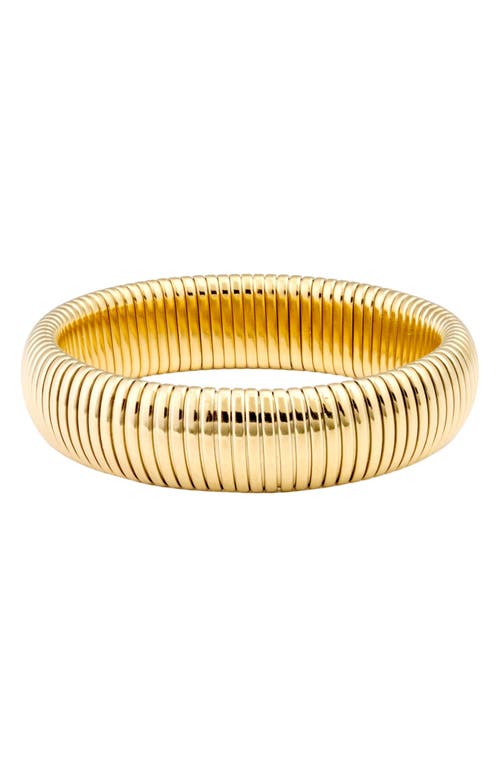 Jane Basch Designs Stretch Link Bracelet in Gold 