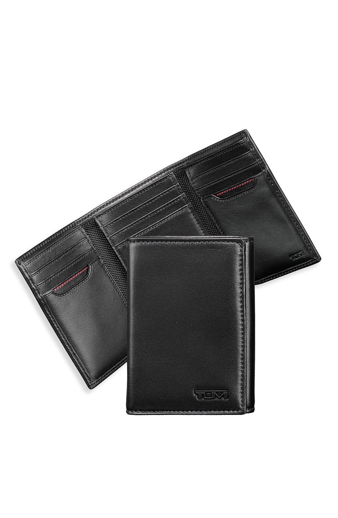 tumi delta double billfold