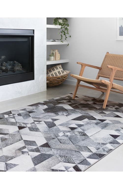 Loloi Maddox Collection Rug In Grey/ivory