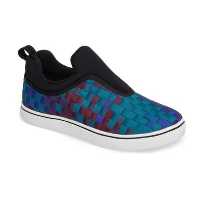 Bernie Mev Joan Slip-On Sneaker, Blue