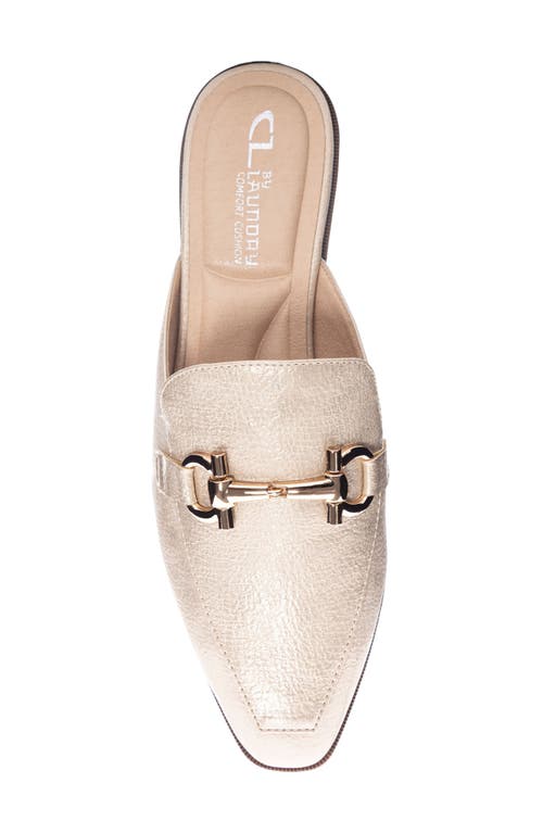 Cl By Laundry Score Bite Mule In Gold Soft Glitz