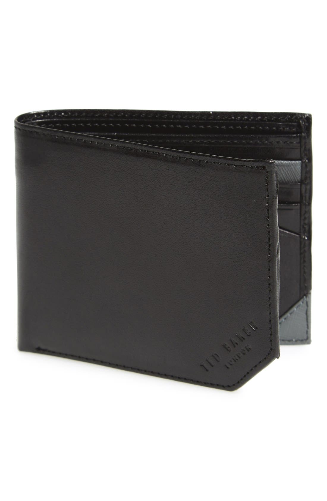 Ted Baker London Leather Bifold Wallet Nordstrom
