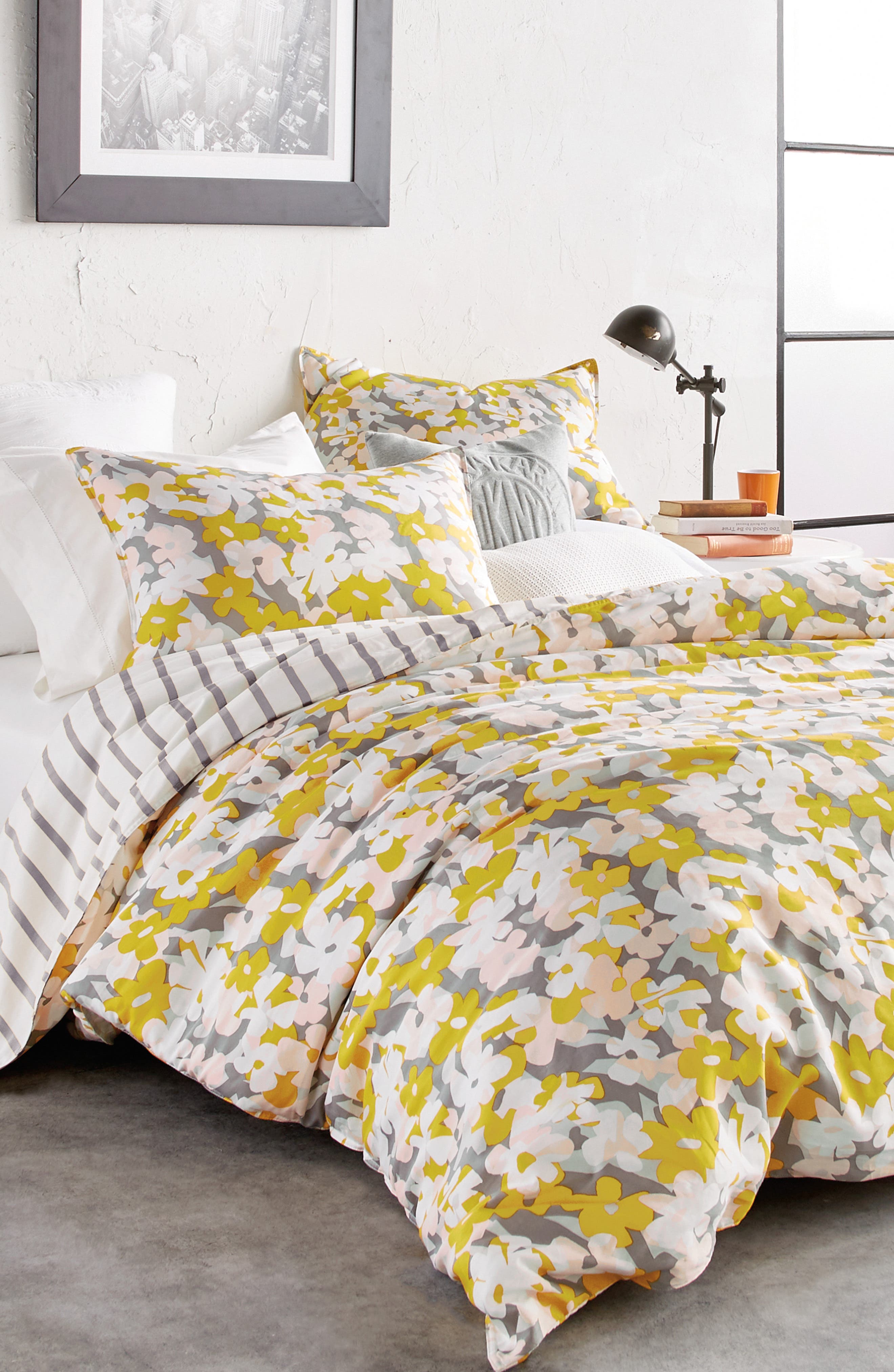 Dkny Cutout Floral Comforter Sham Set Nordstrom