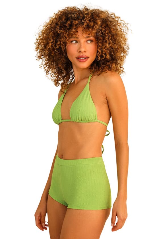 Shop Dippin Daisys Farrah Elastic Waist Short In Avocado