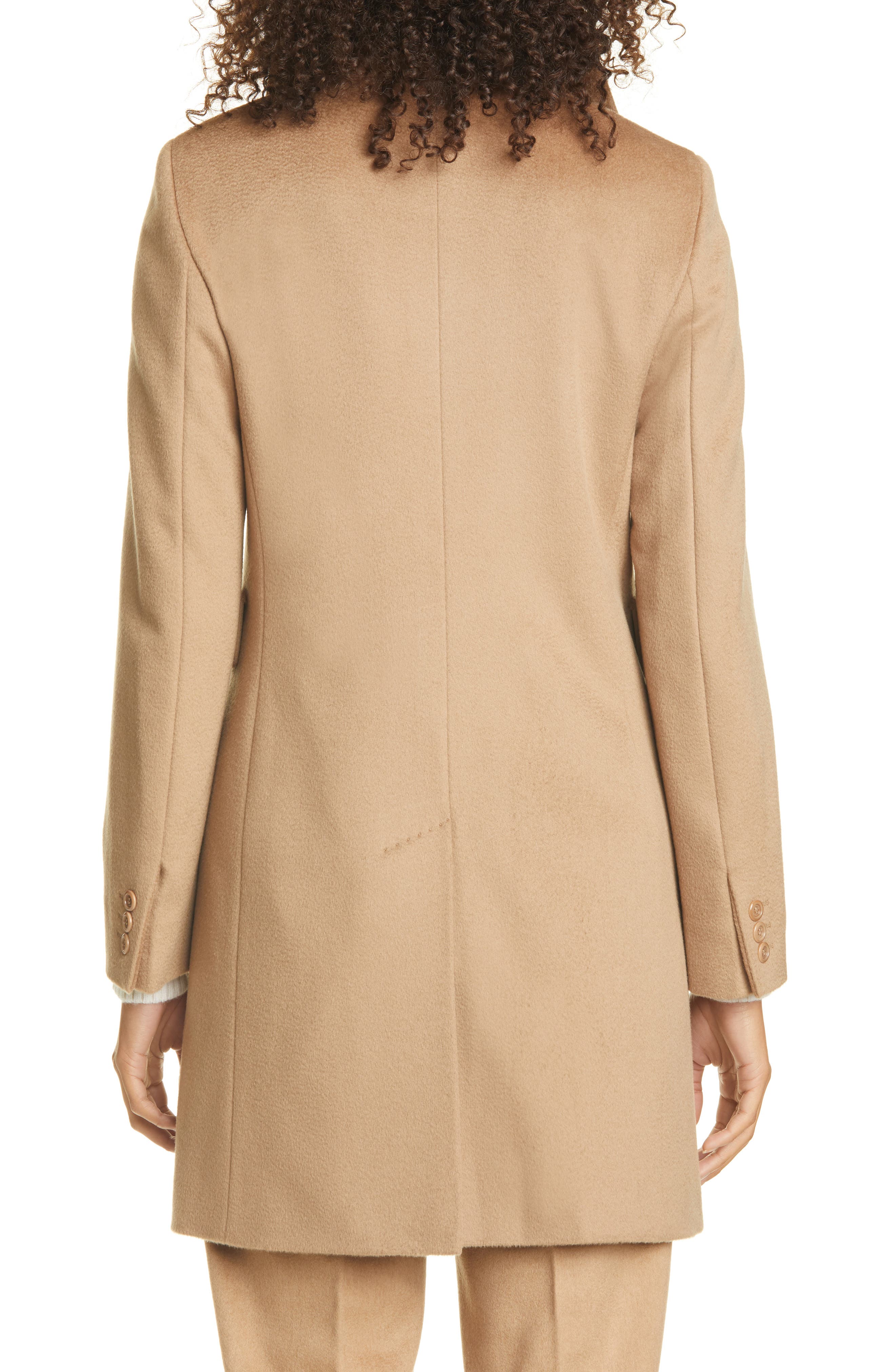 topshop camel coat nordstrom