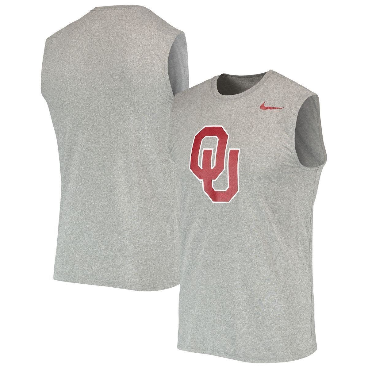 Nike Men's Nike Heathered Gray Oklahoma 