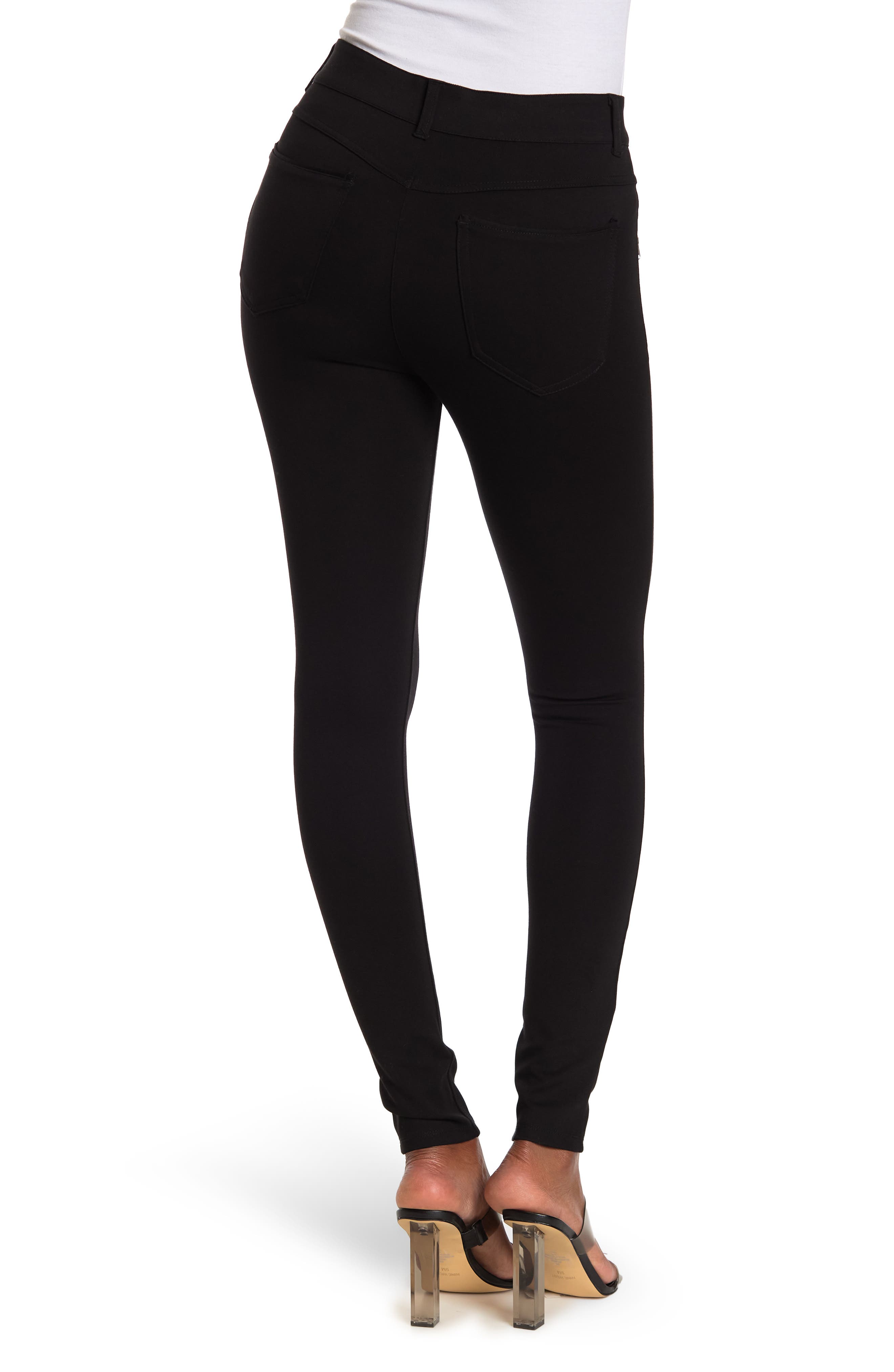 Democracy Ab Tech Double Zip Ponte Pants Nordstromrack