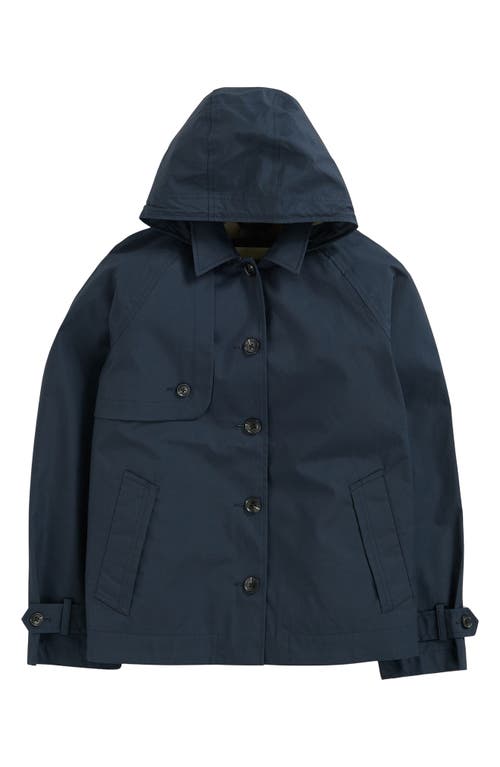 SEASALT CORNWALL SEASALT CORNWALL NEAP TIDE WATERPROOF ORGANIC COTTON JACKET WITH REMOVABLE HOOD 