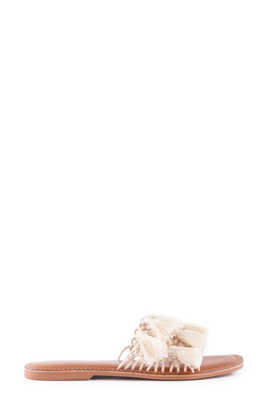 Shop Seychelles Camellia Slide Sandal In Natural