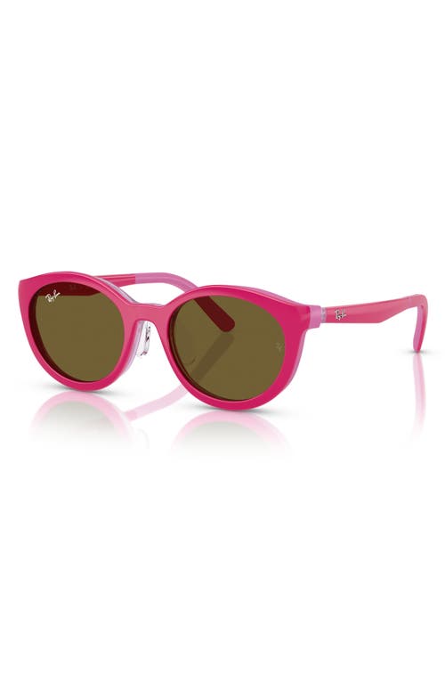 Shop Ray Ban Ray-ban Kids' 47mm Phantos Clip-on Frames In Pink