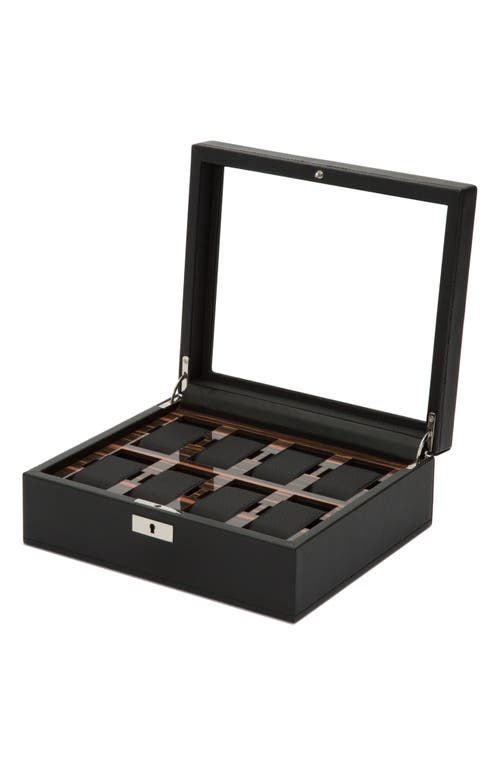 Wolf Roadster 8-piece Watch Box In Black