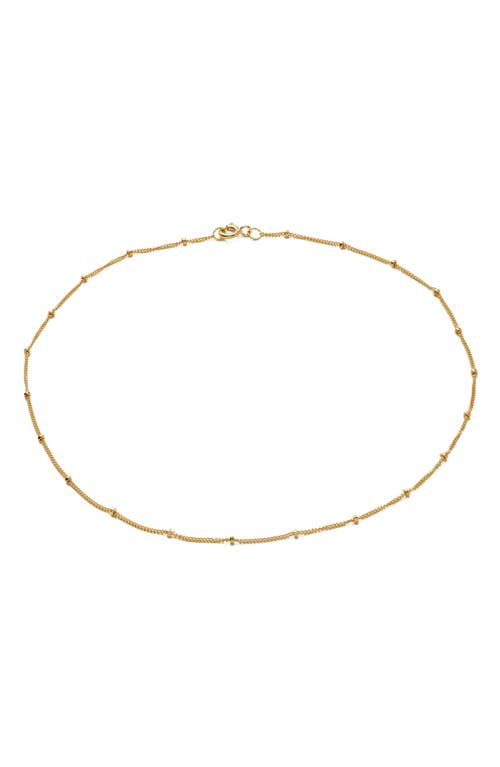 Satellite Chain Necklace in Gold