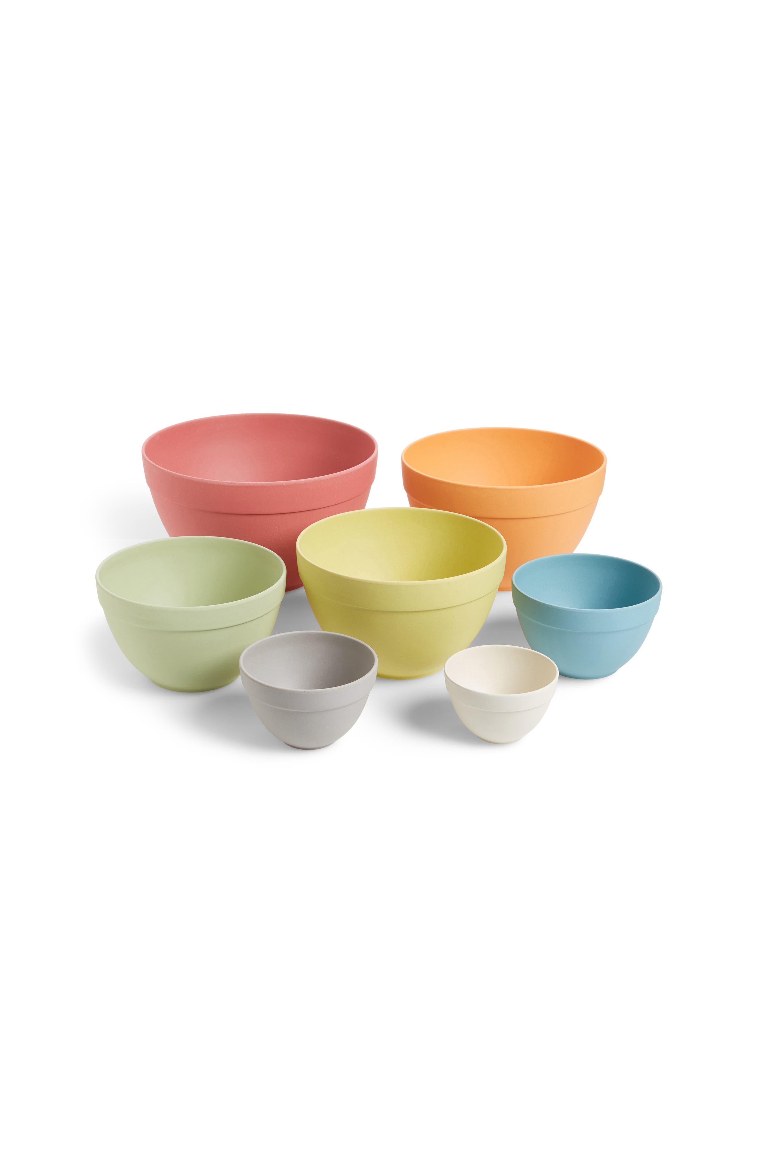 MoMA Design Store Set of 7 Pastel Nesting Bowls Nordstrom