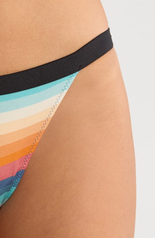 Shop Meundies String Bikini In Pool Stripes