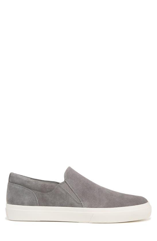 Shop Vince Fletcher Slip-on Sneaker In Smoke Grey