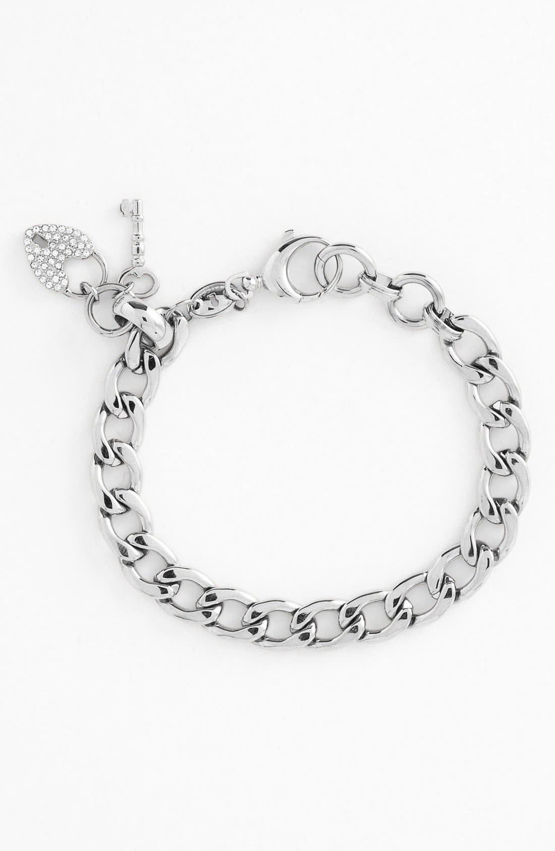 Fossil Curb Link Charm Bracelet Nordstrom