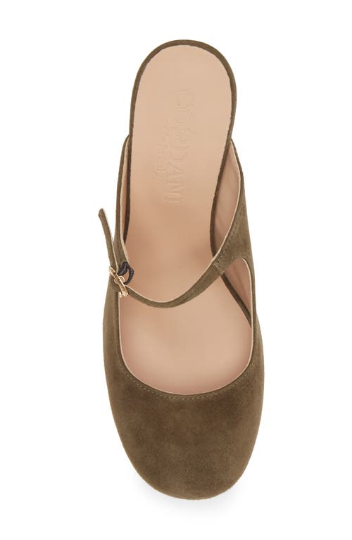 Shop Cordani Shayna Mary Jane Mule In Crosta Militare