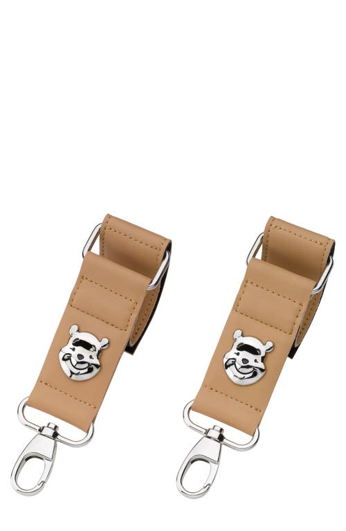 Petunia Pickle Bottom x Disney Winnie the Pooh Valet Stroller Clips in Brown at Nordstrom