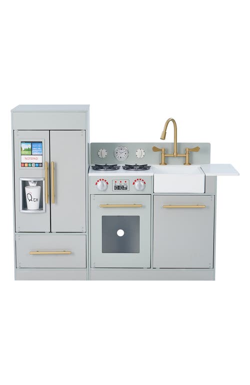 Teamson Kids Little Chef Modern Kitchen Playset in Light Grey at Nordstrom