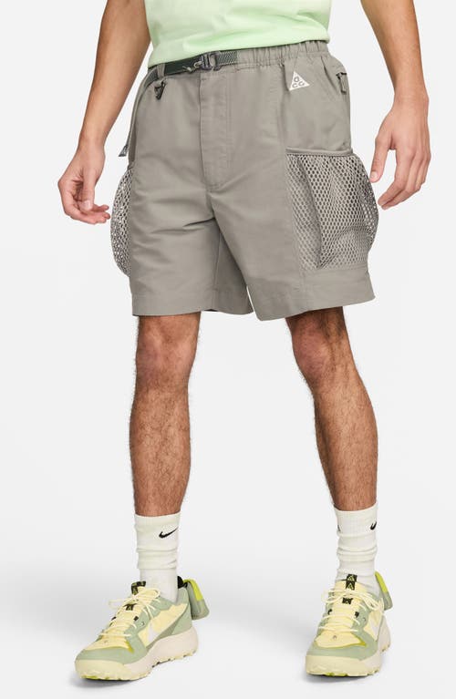 Nike Snowgrass Water Repellent Nylon Cargo Shorts White at Nordstrom,