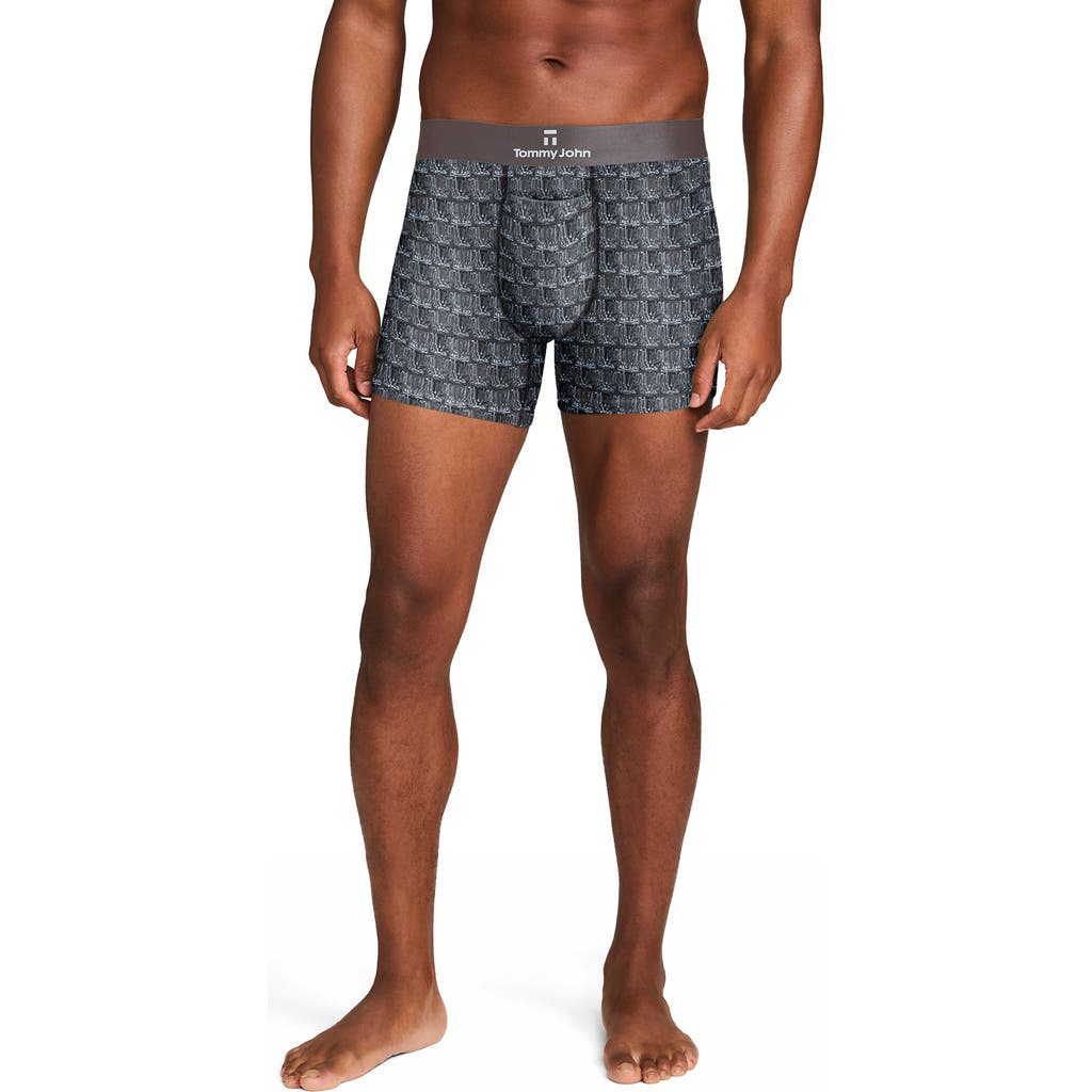Tommy John Second Skin Boxer Briefs In Gray