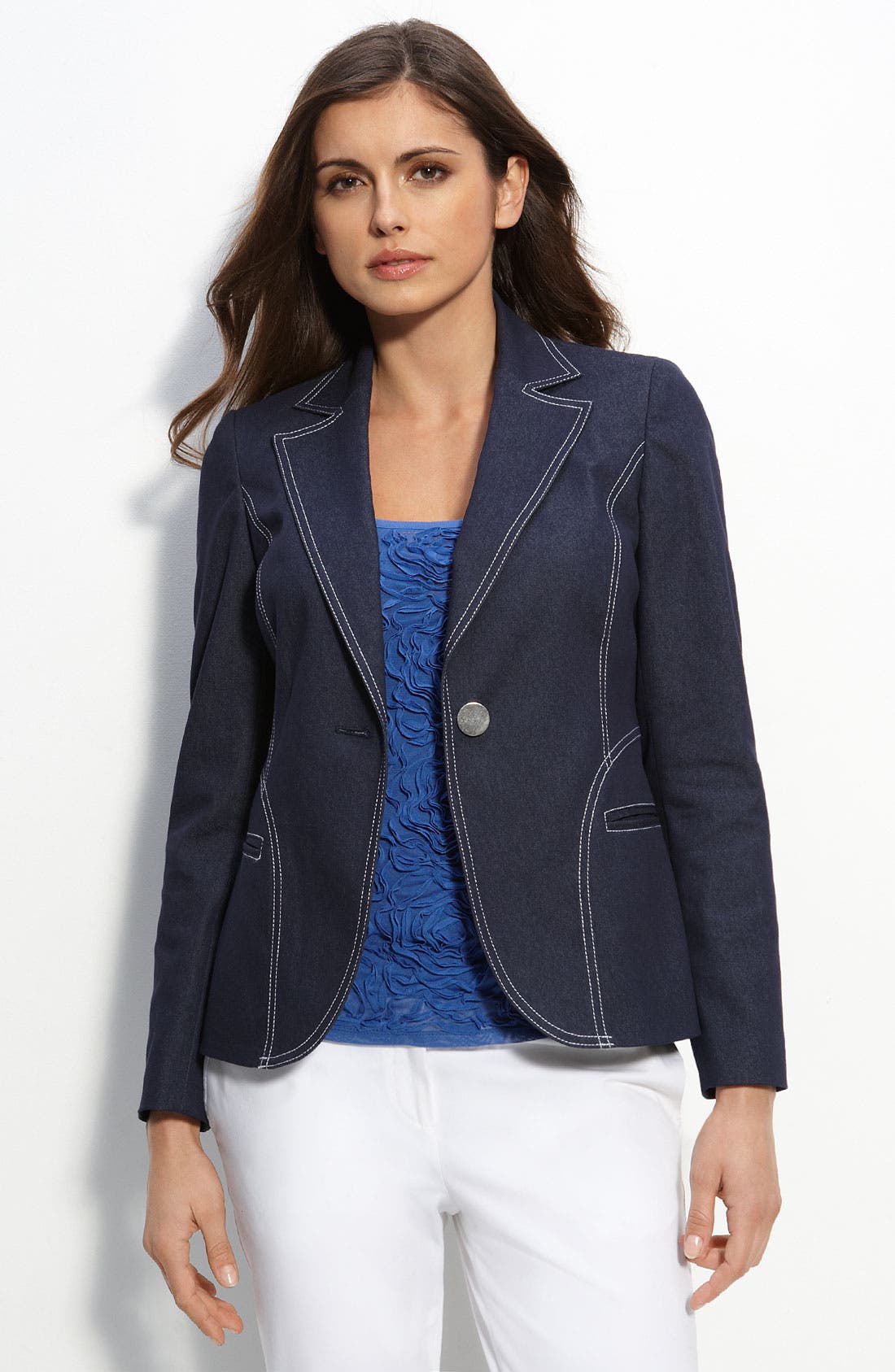 anne klein denim jacket