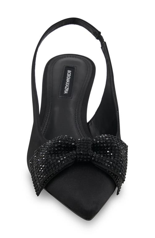 Bcbgmaxazria Archie Pointed Toe Slingback Pump In Black