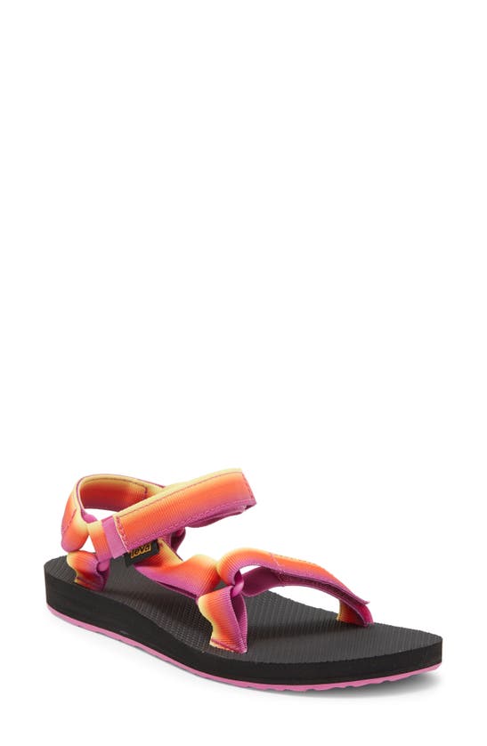Shop Teva Original Universal Gradiate Sport Sandal In Rose Violet