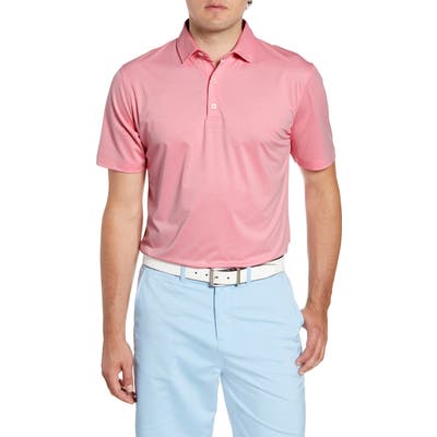 Johnnie-O Birdie Classic Fit Performance Polo, Pink