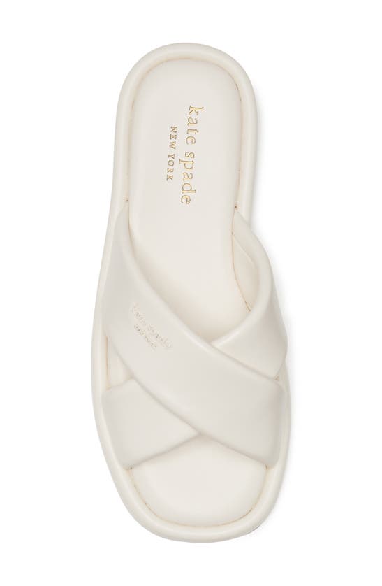 Shop Kate Spade Rio Slide Sandal In Cream