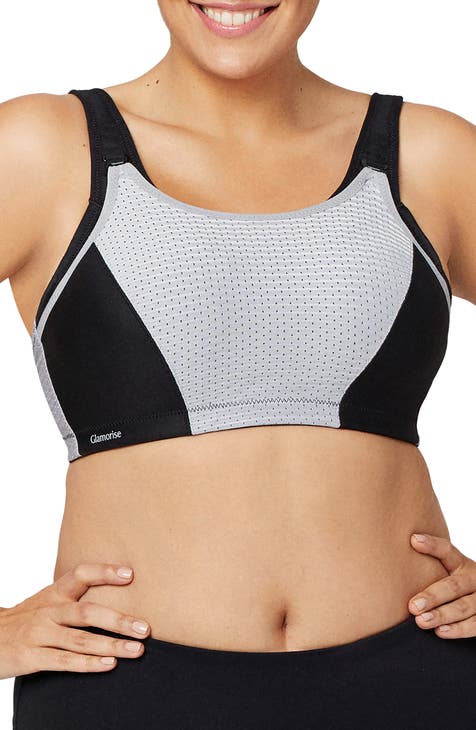 Nike Women's Plus Size Bold High-Impact Sport Bra Grey 38D NEW