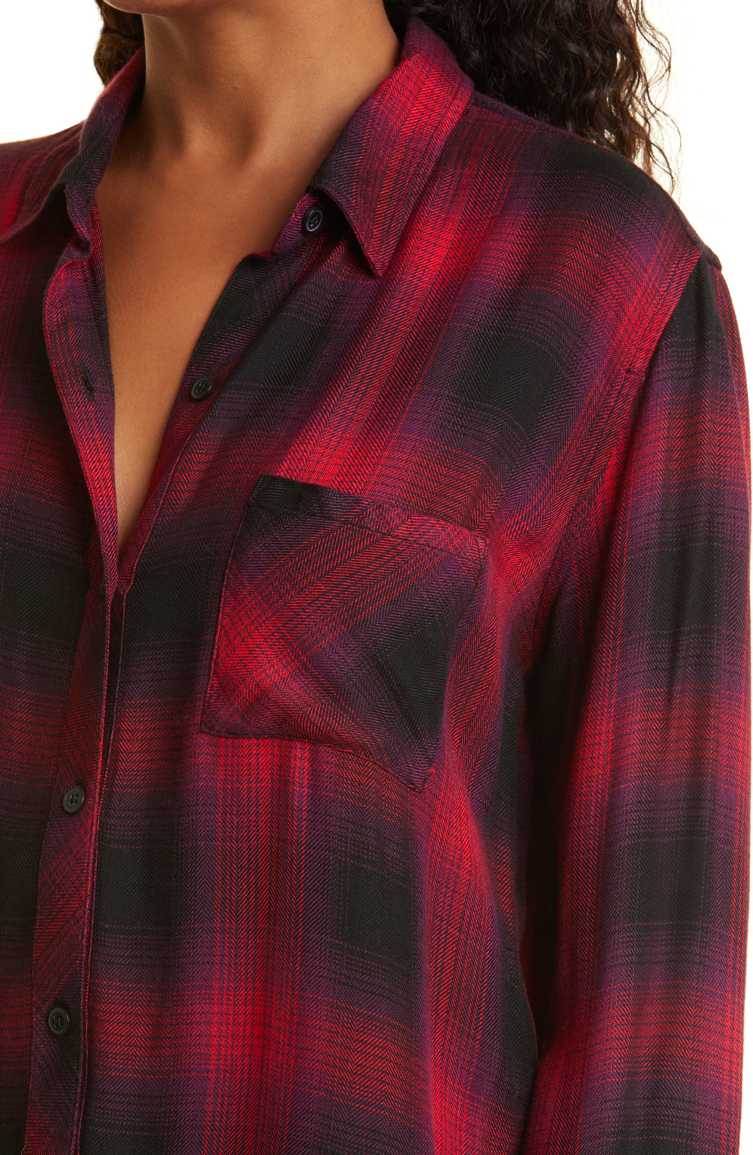 Rails Hunter Plaid Button-Up Shirt 