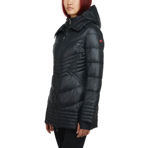 Pajar Braunwyn Light Weight Packable Puffer In Black